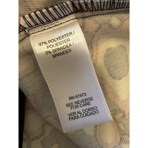 Julian Taylor Sz 14 Stretch Knit LS Dress Office Work Career Church - Picture 5 of 6